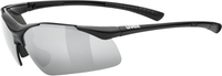 uvex Sportstyle 223 Radbrille | Black / Lightmirror Silver – aktuelle Variante