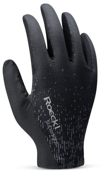 Roeckl Mittelberg Handschuhe Unisex Fahrradhandschuhe lang | black shadow – aktuelle Variante