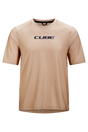 Cube Funktionsshirt kurzarm beige