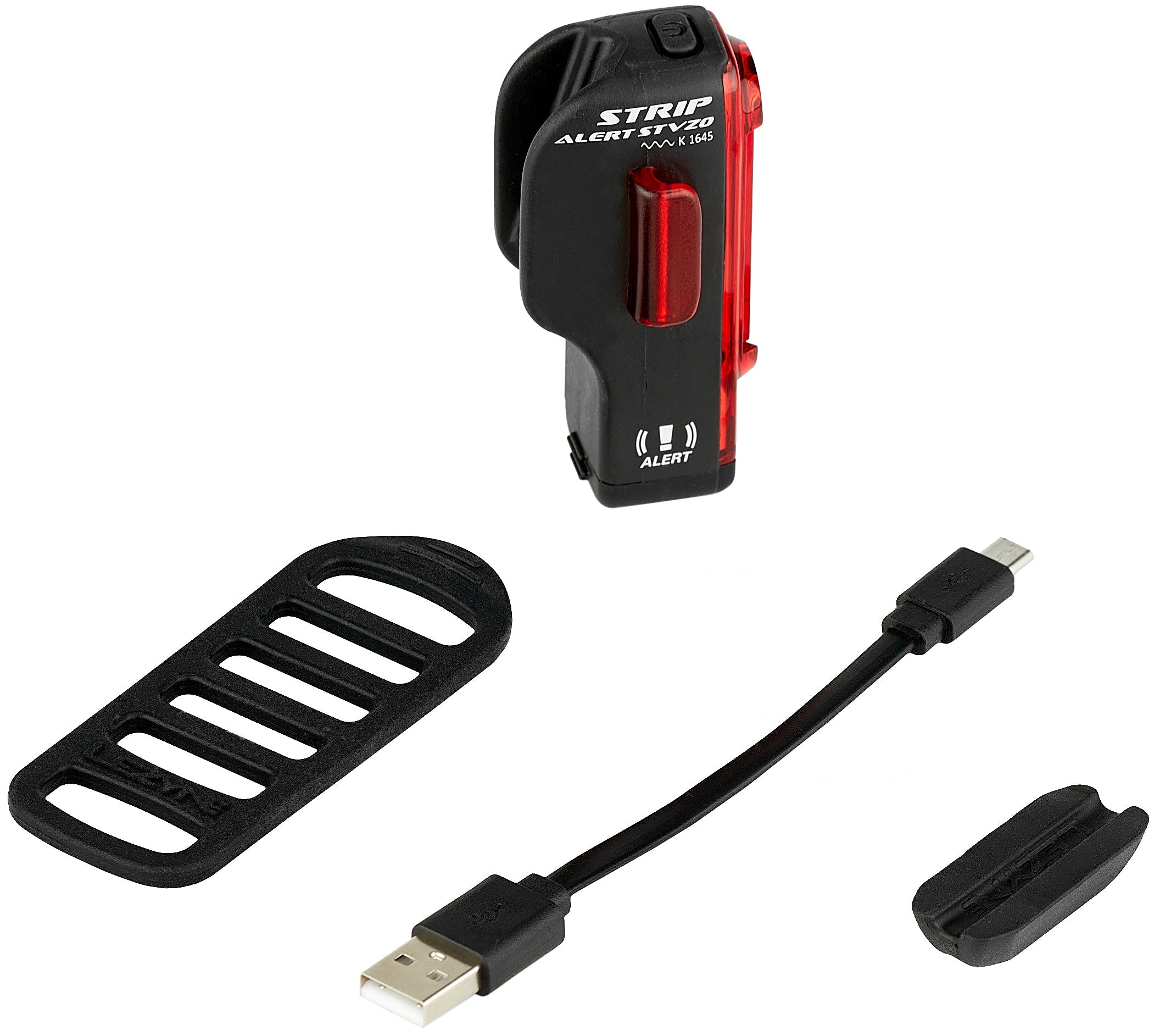 Lezyne Strip Alert Rücklicht rot