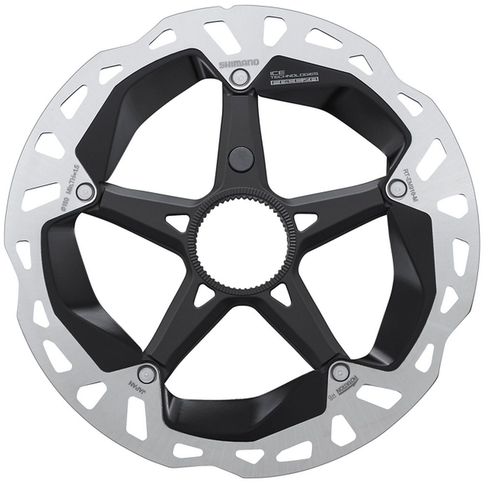 Shimano RT-EM910 Ice-Tech Bremsscheibe Center Lock für STEPS