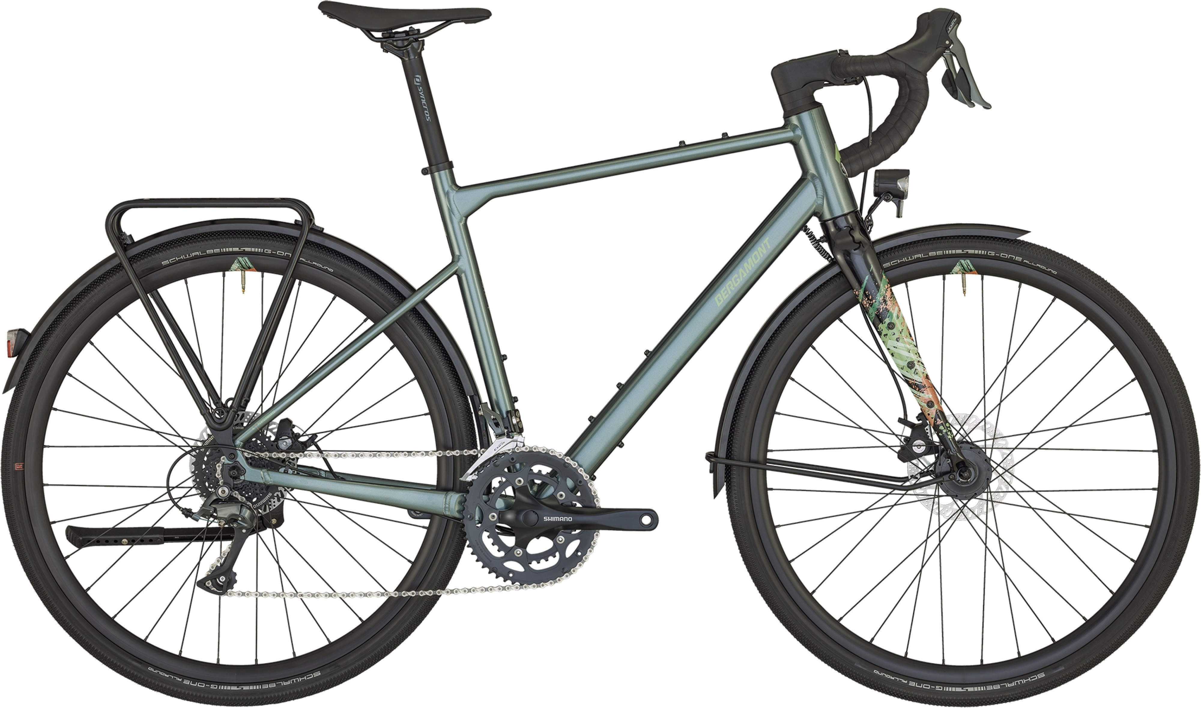 Bergamont Grandurance RD 3  shiny washed green (2025)