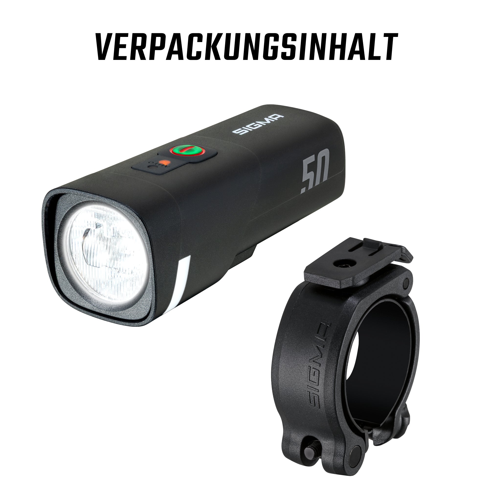 Sigma Aura 50 Frontlicht