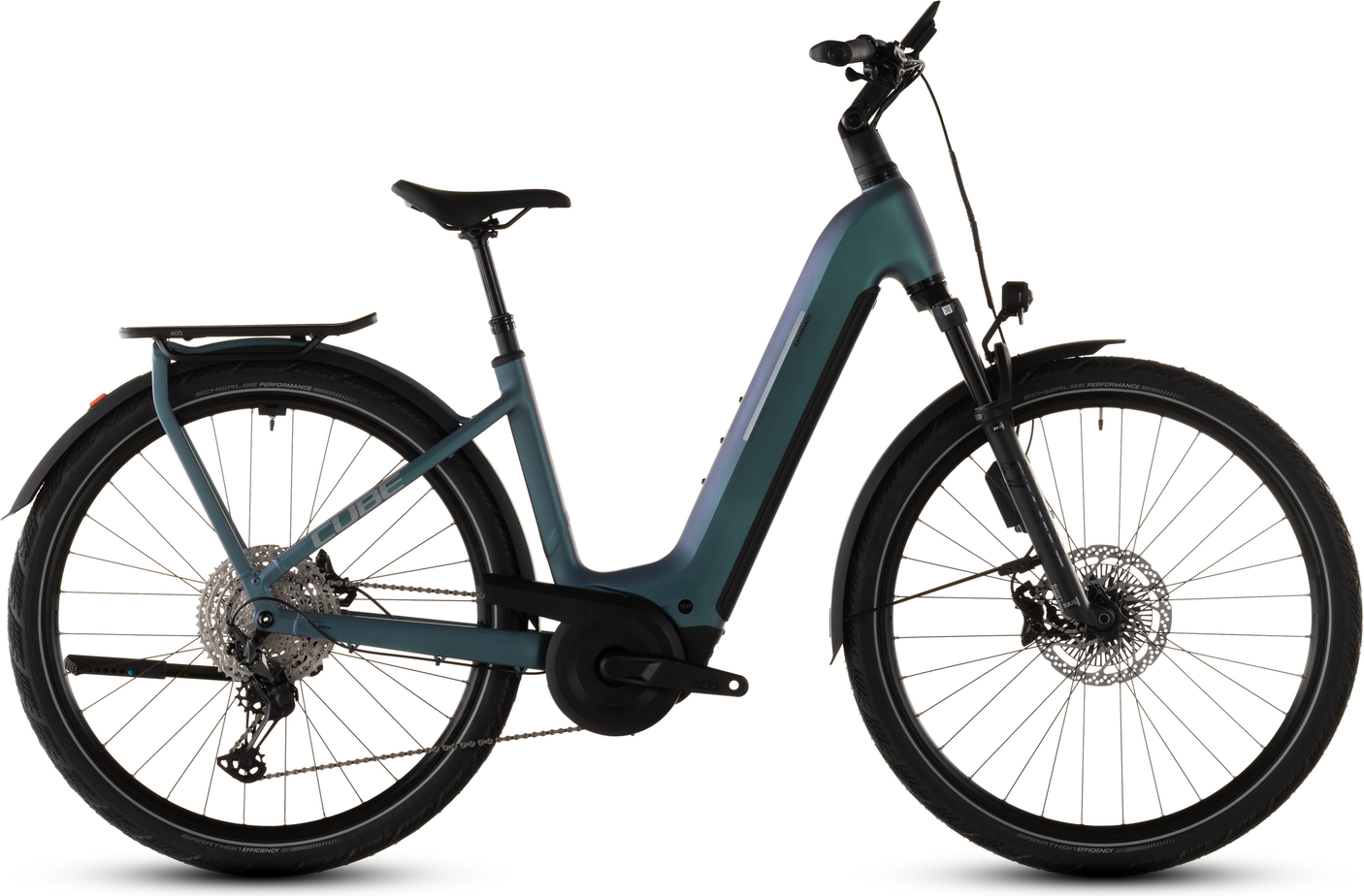 Cube Kathmandu Hybrid EXC 800 Wave smaragdgrey´n´prism (2026)