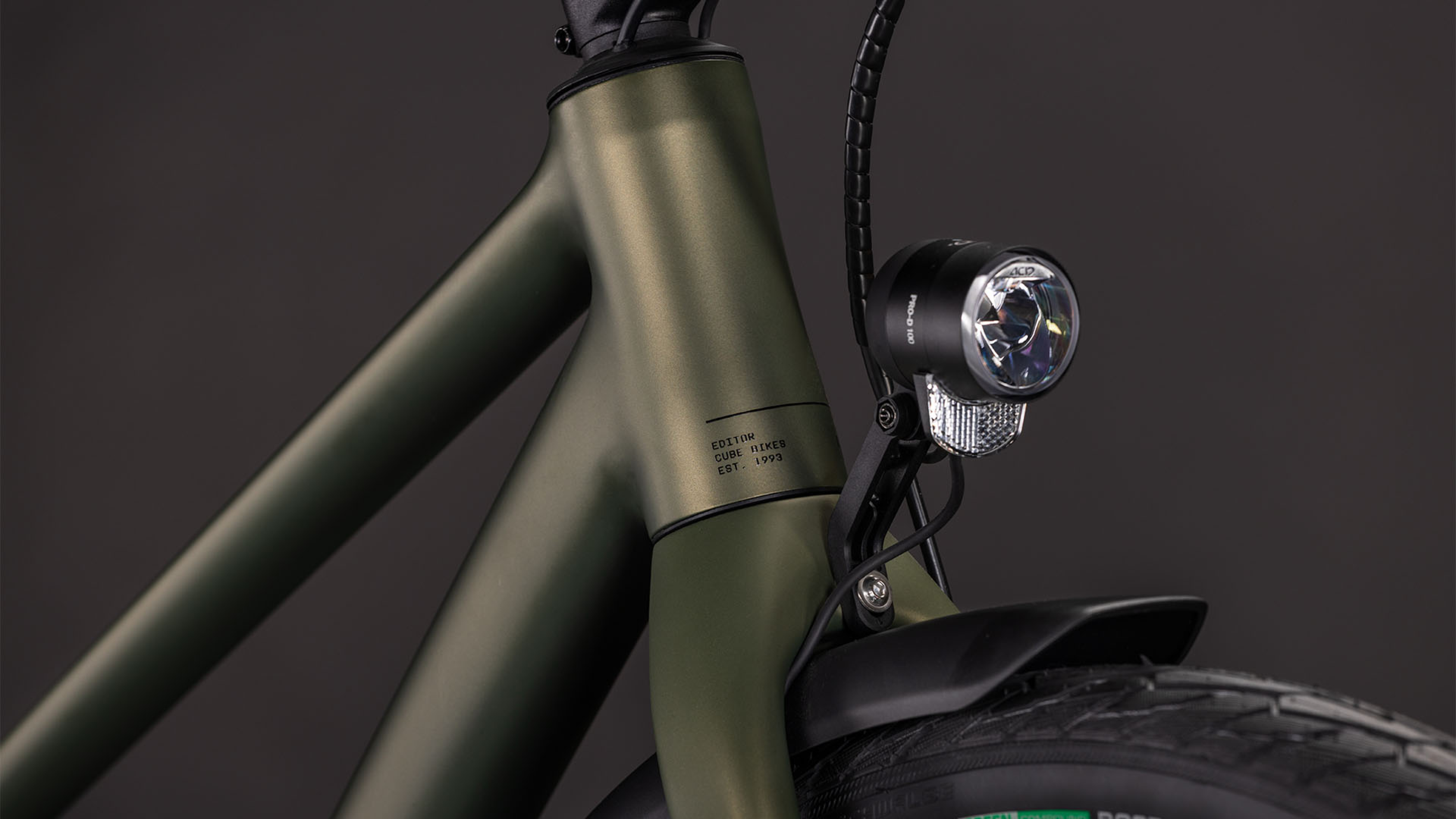 Cube Editor ONE FE Trapez reedgreen´n´black (2026)