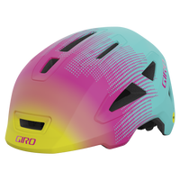Giro Scamp II Kinder Fahrradhelm | matte teal/pink towers – aktuelle Variante