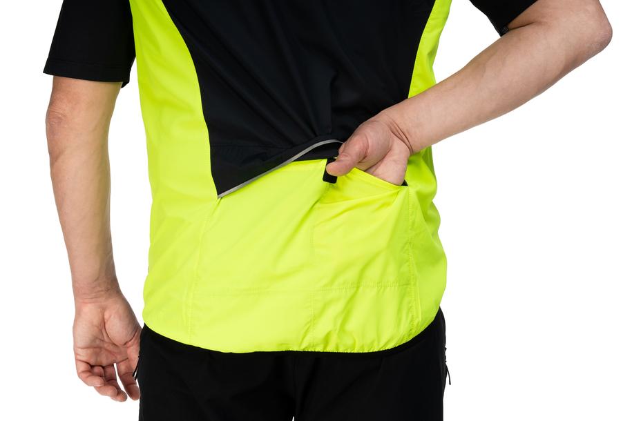 Cube Windweste CMPT black´n´yellow