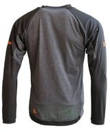 Zimtstern PureFlowz Shirt LS Men Pirate Black Melange / Pirate Black