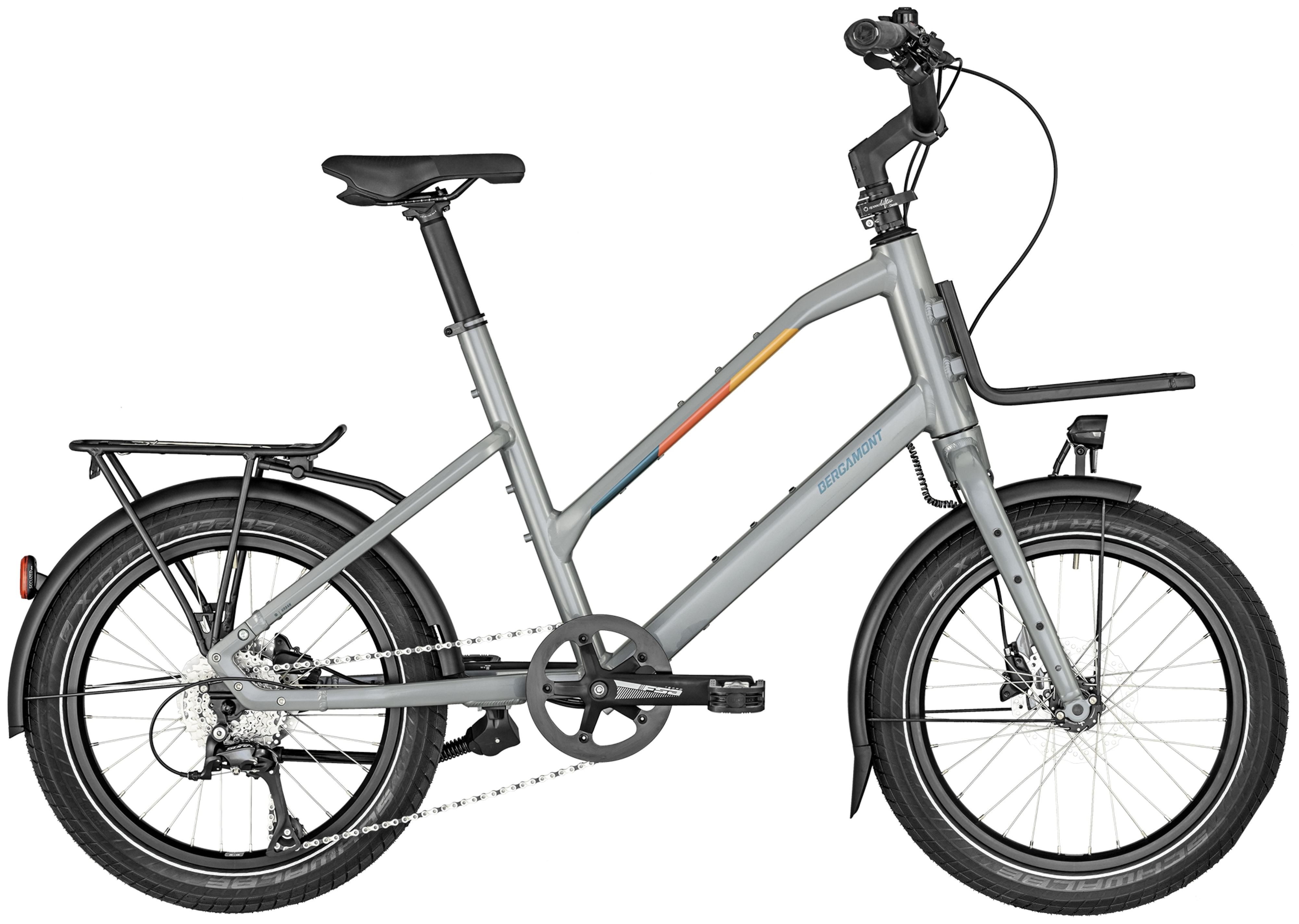 Bergamont Hans-On Compact shiny mortar grey