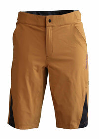 Zimtstern StarFlowz Evo Short | Herren Fahrradhose kurz | Golden Brown / Pirate Black – aktuelle Variante