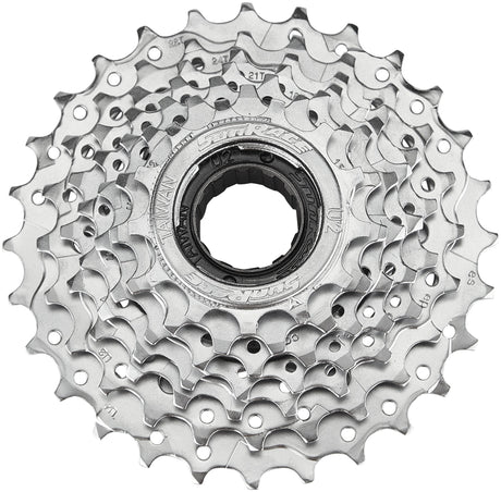SunRace MFM30 Schraubkranz 7-fach 13-28Z silber