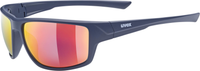 uvex Sportstyle 230 Radbrille | Blue Mat / Mirror Red – aktuelle Variante